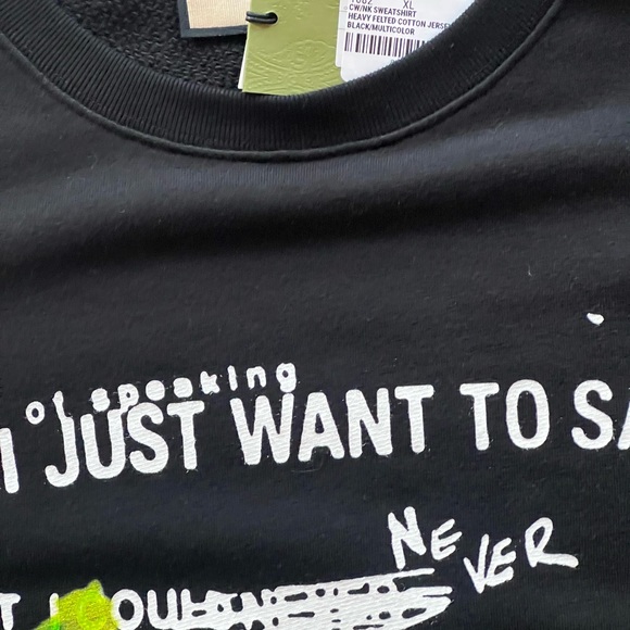 Gucci Long Sleeve Sweatshirt - Picture 3 of 3